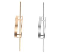 LOLIPPYY 2pcs Zinc Alloy Hairpin Hair Stick Pin Hair Styling Tools for Buns and Long Styling Silver Sleek Design for Daily Use and Formal Occasions
