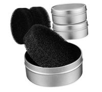 LOLIPPYY 3 Set Makeup Brush Sponge Cleaner Box with Replacement Sponges Dual-sided Quick Cleaning Makeup Brush Cleaner for Home and Salon Reusable Polyurethane Material Portable and