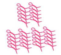 LOLIPPYY 30 Pcs Spiral Perm Rods Hair Curling Rollers Small Hair Curlers for Women Easy Grip Durable Styling Tools for Salon and Home Use Curling Kit for Charming Hairstyles