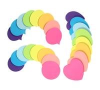 LOLIPPYY 30 Sheets Mini Sticky Memo Pads for Notebooks Portable Self Adhesive Notes with Sturdy Backing for School Office Walls and Windows Each Vibrant Pastel Colors
