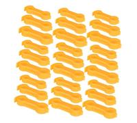 LOLIPPYY 30pcs Adjustable Chick Leg Brace for Splay Leg Correction Reusable Plastic Poultry Bands with Secure Buckle for Newborn Birds Quails Ducks for Day Old Chicks