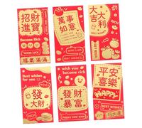 LOLIPPYY 30pcs Chinese Year Red Envelopes Paper Money Wrapped Red Bag for Weddings and Celebrations Easy to Use Prosperity Symbol Cash Envelope Versatile All Occasion Pack