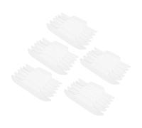 LOLIPPYY 30Pcs Disposable Collar Sweat Absorption Pads Thin White Shirt Sweat Stickers Anti-Perspirant Patch for Collar Protection and Absorbing in Daily Wear
