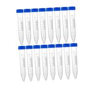 LOLIPPYY 30pcs Graduated Test Tubes with Screw Caps Leak Tubes for Laboratory Biochemistry Molecular Biology Sample Storage and Experiment Use