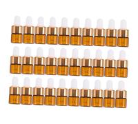 LOLIPPYY 30pcs Mini Dropper Bottles for Essential Oils Travel Vials with Glass Dispenser Bottles for Outdoor Activities Business Trips and Sports