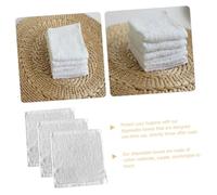 LOLIPPYY 3pcs Disposable Cotton Hand Towels Soft Square Guest Towels for Bathroom Hotel Salon Spa Use Gentle Skin