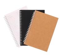LOLIPPYY 3pcs Finance Notepad with Pages Practical Account Ledger Books for Personal and Family Budgeting Portable Notebooks for Students Office and Travel Use