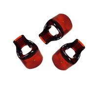 LOLIPPYY 3pcs Flute Mouthpiece Replacement Made of Sturdy Resin with No Peculiar Smell, Suitable for Professional Flute Players, Enhances Playing Comfort and Performance