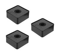 LOLIPPYY 3pcs Microphone Logo Station for Reporters Abs Microphone Flag Useful for Interview and Shock Mount