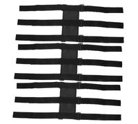 LOLIPPYY 3pcs Mounting Bracket for Fire Extinguisher Strap for Extinguisher Fixator Car Fixing Belt Black