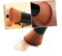 LOLIPPYY 3pcs Multipurpose Makeup Brush for Women Angled Foundation Blush and Loose Powder Brushes Compact Cosmetic Tools for Face Travel and Professional Use Random Color