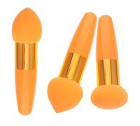 LOLIPPYY 3pcs Multipurpose Makeup Sponges for Foundation and Concealer Premium Smooth Cosmetic Blending Tools for Wet and Dry Application Natural Finish Face Puff Accessories