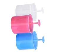 LOLIPPYY 3pcs Portable Body Wash Bubble Maker Bubbler for Makeup Tool Bubble Cleanser Random Color