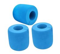 LOLIPPYY 3pcs Safety Door Stoppers Blue Finger Pinch Guard Anti-slam Protectors for Injury Prevention Easy Install Wind Resistant Compatible with Various Door Thicknesses