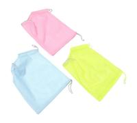 LOLIPPYY 3pcs Scratch Cat Bath Bag Portable Mesh for Kitten Washing Grooming at Home Shop