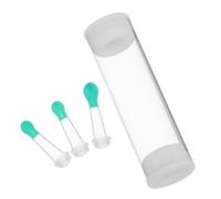 LOLIPPYY 3pcs Soft Silicone Ear Spoon Tips Replacement for Ear Wax Removal Flexible Reusable Accessories for Safe Family Use and Comfortable