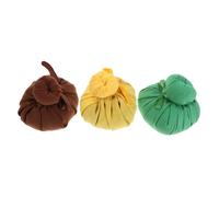 LOLIPPYY 3pcs Thai Herbal Warm Moxibustion Balls with Wormwood Medicine Massage Spheres for Foot Eye Facial Relaxation Sturdy Spa Wellness Compress