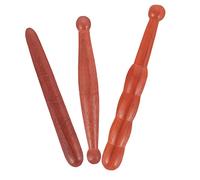 LOLIPPYY 3Pcs Wooden Massage Sticks Therapy Tools for Body Relief and Reflexology Smooth Rounded Edges for Comfortable Foot and Hand Massage at Home Office