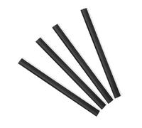LOLIPPYY 4 Pcs Dustpan Lip Replacement Strips Lightweight Rubber Edge Protectors for Enhanced Sweeping and Cleaning Efficiency Cut to Garbage Lip Strips for Household Dustpans Compact and