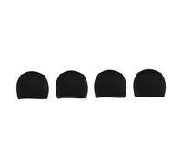 LOLIPPYY 4 Pcs Stretch Dome Wig Caps Breathable Sweat-absorbing Hairnets with Wide Elastic Bands for Secure Fit Suitable for Long Short Straight Curly Hair and Comfortable
