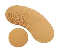 LOLIPPYY 40pcs Round Painting Paper Cards Thick Kraft Chipboard for DIY Art Crafts Smooth Edges Tear Resistant Cardstock for Drawing Painting Crafting and Classroom Decorations