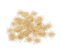 LOLIPPYY 40pcs Sun Flower Charms Unique DIY Jewelry Making Supplies for Necklaces Bracelets Earrings Vintage Symbol Dangle Charms for Craft Projects and Fashion Accessories