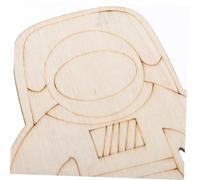 LOLIPPYY 45Pcs Unfinished Natural Wood Slices DIY Craft Cutouts for Painting and Decorating Wooden Chips for Holiday Birthday Christmas Craft Projects and Hand Activities