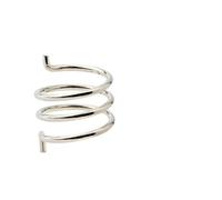 LOLIPPYY 4pcs Braking Return Spring Steel Lightweight High Elastic Force Silver Clip Convenient to Use for Road Bike