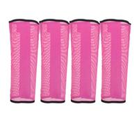 LOLIPPYY 4pcs Breathable Mesh Fly Boots for Horses Elastic Non-slip Protective Leg Wraps Lightweight Horse Leggings Prevent Fly and Mosquito Bites Stable Fit for Outdoor Riding