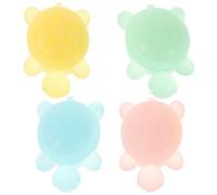 LOLIPPYY 4Pcs Cute Turtle Shaped Handmade Soap Bars for and, Natural Essential Oil Body and Hand Wash, Fun Bath Time Soap for Boys and