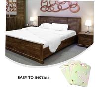 LOLIPPYY 4pcs Heavy Duty Bed Rail Brackets Wood Hook Plates for Bed Frames Compatible with King Queen Bunk and Headboards Furniture Connector Hardware