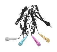 LOLIPPYY 4pcs Mini Microphone for Phone Wired Compatible Mic with Capacitive Pickup Ultra-compact Tiny Microphone for Singing Streaming Podcasting Vlogging and Video Recording