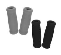 LOLIPPYY 4Pcs Nonslip Thicken Crutch Grips for Walking Cane Handles Breathable Sponge Handle Covers for Elderly Mobility Aid Comfortable Protective Wraps