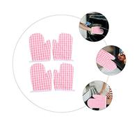 LOLIPPYY 4pcs Oven Mitts Heat Resistant Baking Gloves Microwave Safe Insulated Oven Gloves for Protecting Hands From Burns Cooking and Baking Supplies