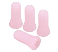 LOLIPPYY 4Pcs Pink Silicone Cupping Cups for Body Suction Massage Tool Suitable for Clinic and Home Use
