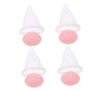 LOLIPPYY 4pcs Reusable Washing Machine Hair Catcher Lint Filter Bags for Laundry Pet Hair Remover Floating Mesh Washer Lint Collector Compatible with Multiple Brands