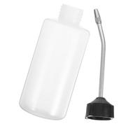 LOLIPPYY 4pcs Sewing Machine Oil Bottles with Iron Head Nozzle, 120ml Plastic Oil Dispensing Squeeze Bottles for Sewing Maintenance and Diy Craft Use in Uk