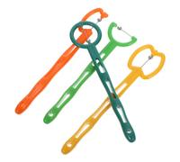 LOLIPPYY 4pcs Tongue Trainer Oral Muscle Exerciser for Boys and Girls Speech Therapy Materials Tongue Muscle Trainer Spoon for Lateralization Cleaning and Lifting Oral Development