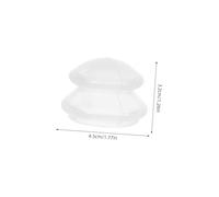 LOLIPPYY 4pcs Transparent Silicone Facial Cupping Portable Vacuum Massage Cups for Face and Body Therapy Gentle Suction Muscle Rejuvenation Visibility Skin Care Tool