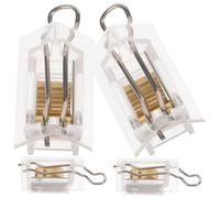LOLIPPYY 4pcs Venetian Blind Cord Locks Cord Lock Mechanism Accessories for Window Blinds Stable Material with High Hardness Lightweight and Compact for Long-term Use