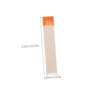 LOLIPPYY 4Pcs Wool Felt Sound-stop Blocks Piano Accessories Professional Mute Sticks for Piano Tuning Orange Felt Wedges for String Silencing and Maintenance