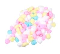 LOLIPPYY 5 Packs Colored Absorbent Cotton Balls for Hamsters, Small Pets Warm Bedding Cushion, Soft Pet House Winter Cotton, 500 Pieces Pack