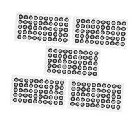 LOLIPPYY 5 Sheets High Reflective Scanner Marking Points with Dots Each Tear-resistant Reflective Film Reference Markers for Precise Positioning and Enhanced Scanning Accuracy