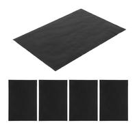 LOLIPPYY 5 Sheets Self-Adhesive Miniature Asphalt Road Stickers for Architectural Model Accessories, PVC Car and Train Track Decals for Diorama Scene Layouts in Model Railways