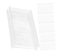 LOLIPPYY 5000pcs Plastic Clothing Tag Barbs Price Tag Fasteners Label Security Loop Accessories for Garment Display Jewelry and Warehouse Use Transparent