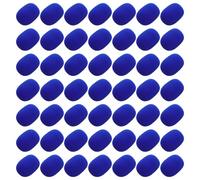 LOLIPPYY 50pcs 50pcs Microphone Windshield Foam Covers Washable Handheld Mic Windscreen Sponge Filters for Karaoke Dj Stage Reusable Protective Shields for Clear Vocal Recording and Noise