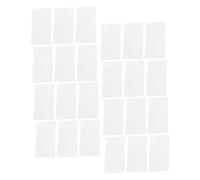 LOLIPPYY 50pcs Disposable Paper Napkins with Pocket Thickened Wood Pulp White Guest Hand Towels Serviettes for Wedding Parties Luncheons Efficient Table Setting