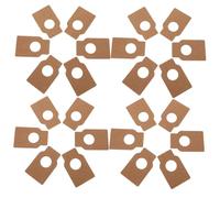 LOLIPPYY 50pcs Double-Sided Brown Kraft Paper Wine Bottle Tags for Vintage Identification Wine Cellar Labels for Recording Origin and Year for Private Collectors and Holiday Bottles