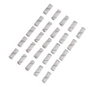 LOLIPPYY 50pcs Fine Grit Nail Sanding Bands for Nail Drill White Mini Sanding Bands for Manicure Acrylic Shaping Gel Polish Removal Art Supplies