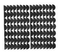 LOLIPPYY 56 Pairs Non-Slip Shoe Sole Protectors Self-Adhesive Wear-Resistant Sneaker Pads for Flat Shoes and Sneakers Anti-Skid Black Heel and Sole Guards to Prevent Slipping and Extend